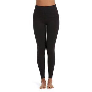 Spanx Black High-Waisted Leggings Size S Look At Me Now FL3515 NWT